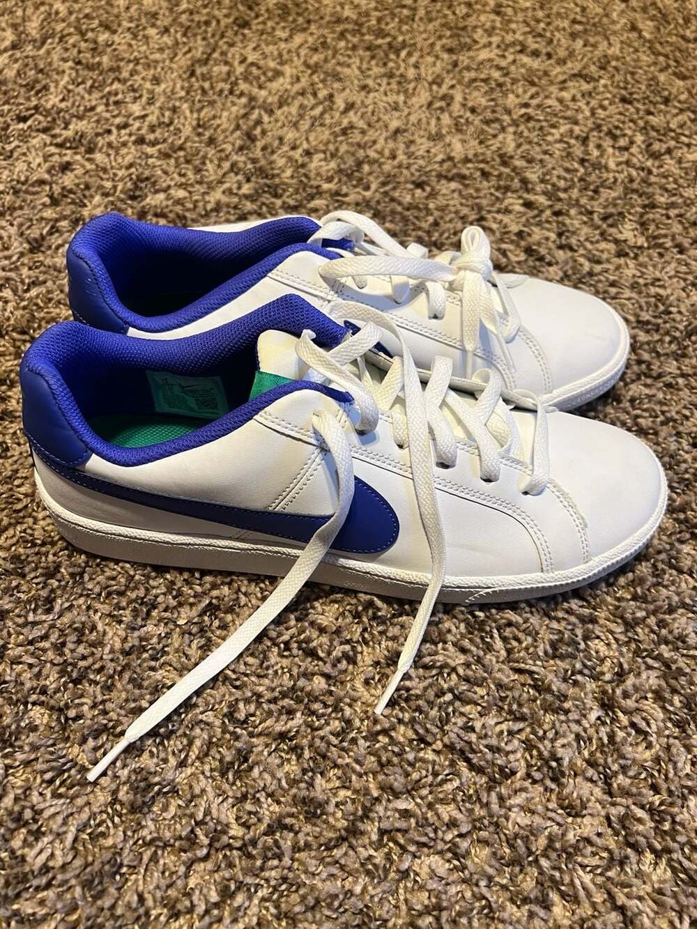 Nike Court Royale Low White Game Royal Blue 749867-104